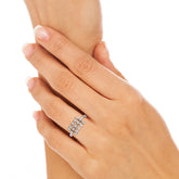 0.27 CT Round Shape Lab Grown Diamond Wedding Ring - Jama Jewels